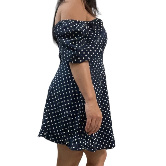 VERO Moda Nordstrom Polka Dot Square Neck Dress - Picture 5 of 13